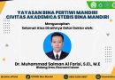 STEBIS Bina Mandiri Memberikan Penghargaan atas Prestasi Akademik dalam Meraih Gelar Doktor